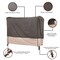 Modern Leisure Renaissance Patio Swing Cover, 81 in. L x 52 in. W x 7 in. H, Gray 3099 - alternate 8